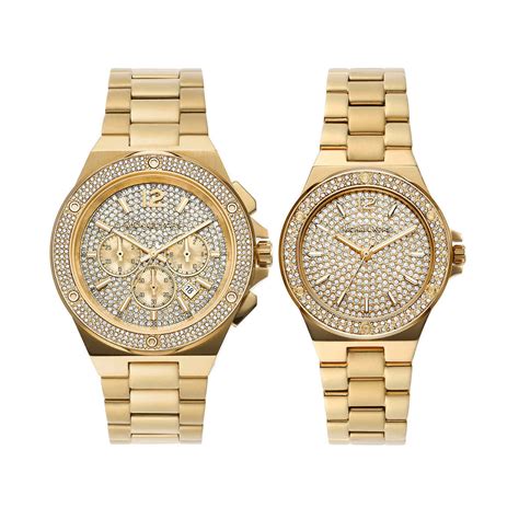 michael kors watches couple|michael kors mk1061 set.